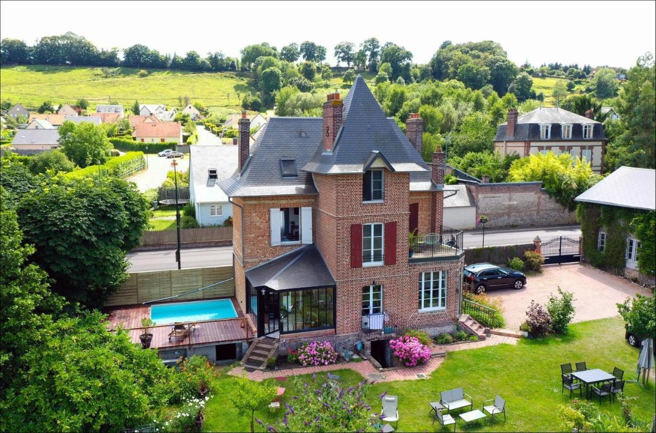 مبيت وإفطار La Rivière-Saint-Sauveur Honfleur, Entre Terre & Estuaire المظهر الخارجي الصورة